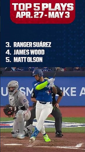 Top 5 PLAYS OF THE WEEK! (Matt Olson’s walk-off winner, Carson Benge goes ALL OUT!)