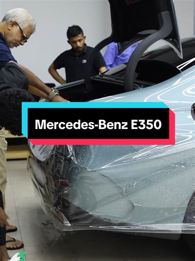 Protect Your Mercedes-Benz E350 with 3M Paint Protection Film