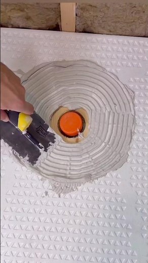 How to Tile a Shower (Our Method) 🔨 #Shorts