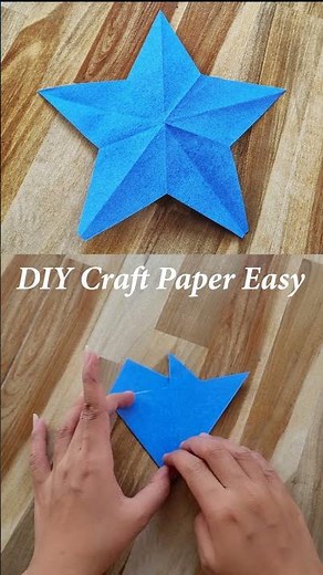 Origami Star Easy Step by Step