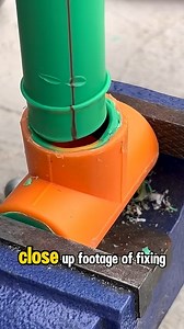 Closeup footage of fixing a faulty PPR pipe connection. | The Simple DIY