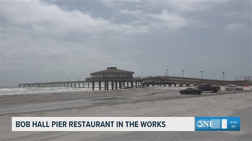 New Bob Hall Pier restaurant construction begins
