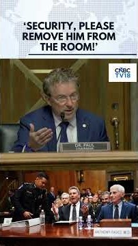 WATCH: Rand Paul Clashes With Fauci's Attorney, Orders Security to Step In | Fauci Diary | N18G