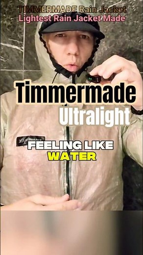 TIMMERMADE Ultralight Rain Gear Test #backpacking #ultralightbackpacking #hiking