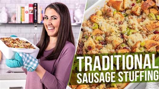 Traditional sausage stuffing