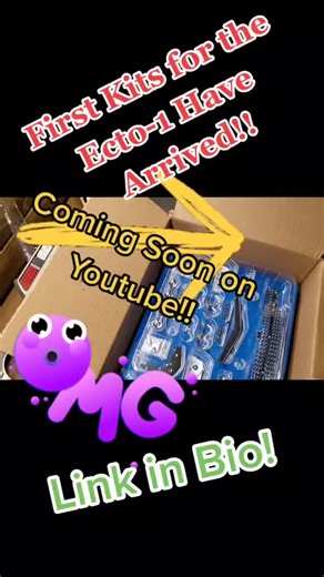 First Kits for the Ghostbusters Ecto-1 Build Follow and Subscribe to my YouTube for Updates #ghostbusters #ecto1 #diecast #collection