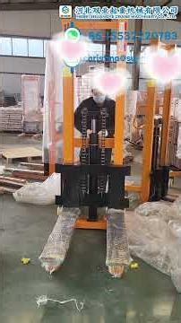HAND STACKER H STEEL​heavy model 3ton capacity, 1.6meters, nylon wheel with brake #stacker