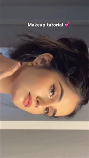 Watch full video for the complete makeup tutorial & final look ✨💄#makeuptutorial #makeupvlog