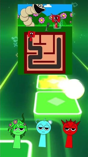 Who isstronger | Tiles Hop Music & Gameplay