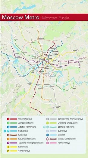 What does the Moscow Metro really look like?