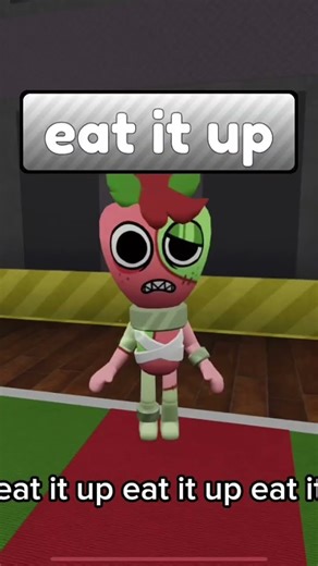 EAT IT UP I #roblox #shorts #dandysworld (Spaghetti Member)