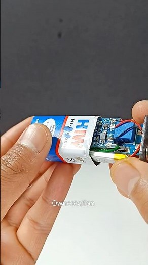 Homemade Rechargeable 9 volt Battery