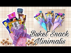 Buket Snack Minimalis Under 10k | DIY Buket Snack Spesial Hari Guru