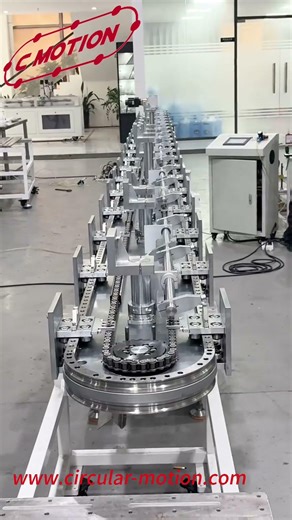 Long Stroke Vertical Carriage Chain-driven Circular TrackLine