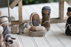 CROCHET PATTERN: Crochet Nativity Set Pdf DOWNLOAD - Etsy