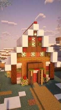 mrkennyp- Cozy Christmas Cottage #minecraft #minecraftbuilds #cottage #timelapse