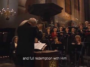 J S Bach - cantata BWV 131- Aus der Tiefen - Ton Koopman ( 3 )