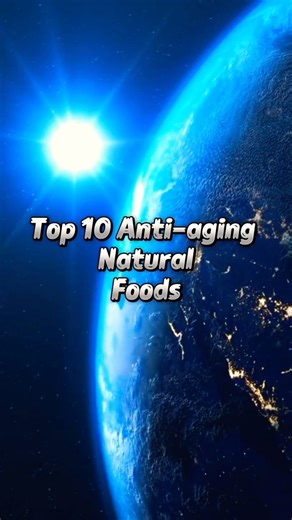 Top Ten Anti-aging Foods #topten #top10 #antiaging #shorts #trending