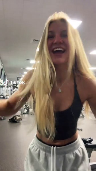 Dance Party at the Empty Gym with High Energy