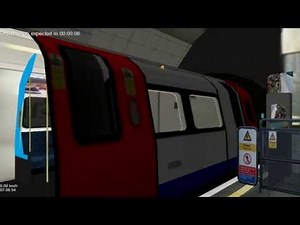 OpenBve: 1996 Stock Exterior Tottenham Hale To Finsbury Park Victoria Line