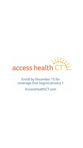 It’s why we’re here… To connect you to health and dental coverage. Open Enrollment is going on now. Enroll by December 15 for coverage beginning January 1, 2026. https://bit.ly/3Aruoi1 | Access Health CT