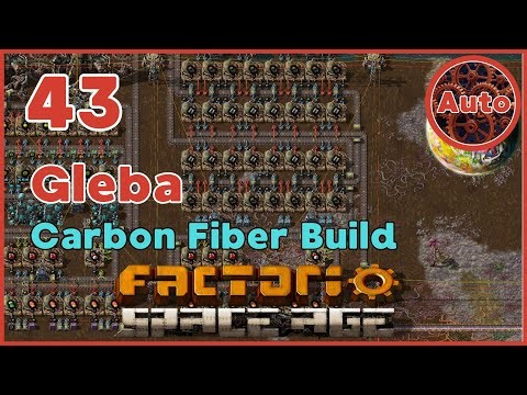 Gleba’s Carbon Fiber & Science Boost | Factorio Space Age Guide | #43