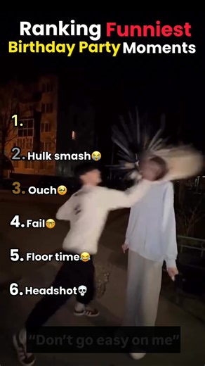 Ranking funniest birthday party moments 😭😭