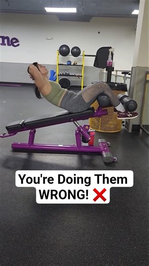 STOP Doing Incline Ab Crunches Like This!