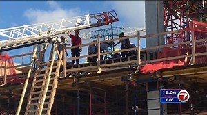 Construction worker falls from scaffold in Kendall - WSVN 7News | Miami News, Weather, Sports | Fort Lauderdale