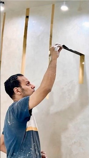 Hidden Gold Wall Trim Installation – Stunning Modern Finish!