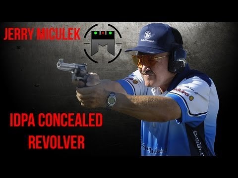 How to shoot IDPA concealed revolver with Jerry Miculek