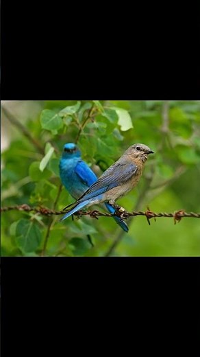 Nevada State Birds Mountain Blue Birds