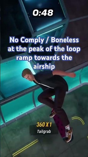 Reaching the airship in Tokyo - THPS 3 + 4 #thps3 #gaming #tokyo #cash #collectible