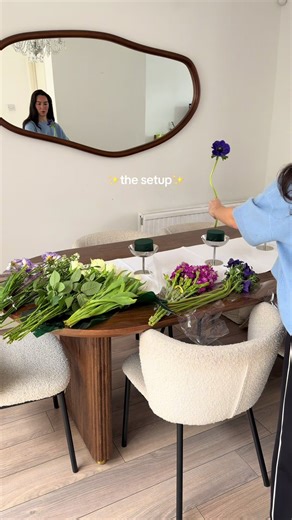 trust the process type thing ✨ #tablescaping #springtablescape #pinterestinspired