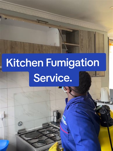 Kitchen fumigation service?#kitchenhacks #fumigation #pestcontrol #roaches #deepcleaning