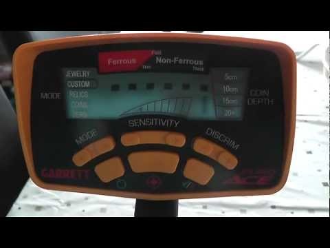 How to factory reset Garrett Euro Ace metal detector