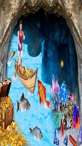 23K views · 720 reactions | Underground River Machli Wala Gold Treasure Hunt Diamonds Khazana Hindi Kahaniya Hindi Moral Stories | सोनाली पाटील | Facebook