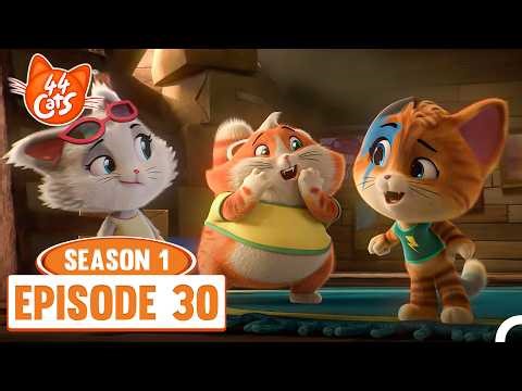 44 Cats Episode 30 - Attic Mission 🔦🐈‍⬛ | Season 1