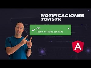 Configura un sistema de notificaciones Toastr en Angular en 10 minutos