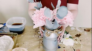 Coffee filter peonies | Windy City Crafts