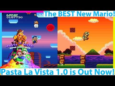 Pasta La Vista is Done and Out Today! The BEST New Mario Game UPDATED