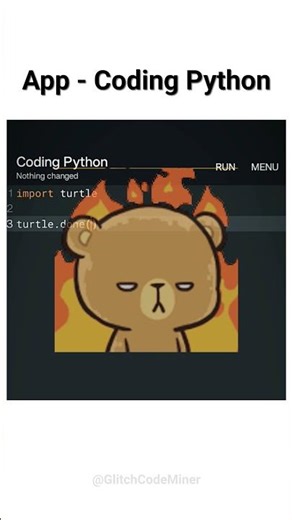 Why My Coding App Is Not Working for Turtle Graphics? 😡