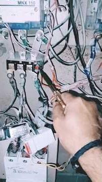 Star Delta Starter wiring connection overload problem #electrical #shorts #motor #electricianustaad