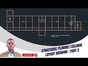 General Arrangement Drawing (GA drawing) | Column Layout | Column Orientation |Promo