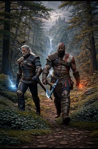 God of War x Witcher Two Legends