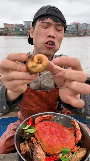 788K views · 10K reactions | Mukbang Cooking & Eating Fresh Caught Big & Small Octopus | Favorite food video | Facebook
