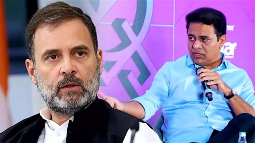KTR Slams Congress, Says Rahul Gandhi Has No Vision And Is An Albatross Around Opposition's Neck