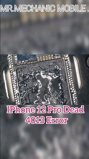 I Phone 12 pro 4013 Error fix #iphone #repair