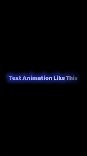 Every Beginner Must Learn This Text Animation 🔥