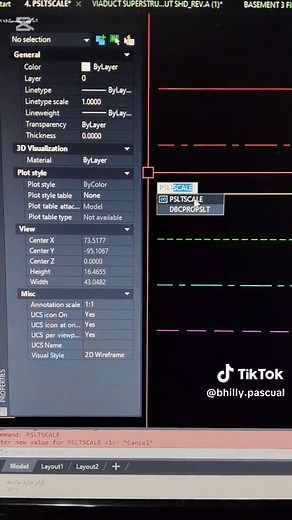 Bhilly Pascual AutoCAD Tutorials topic#5 PSLTSCALE #bhillypascualautocadtutorials #bhillypascual #ephesians4v32